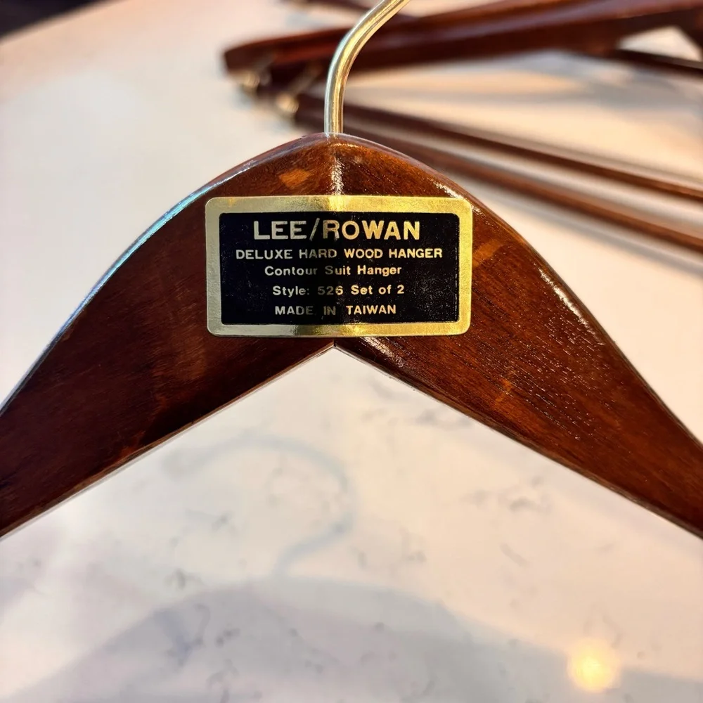 Vintage Lee/Rowan Wood Hangers